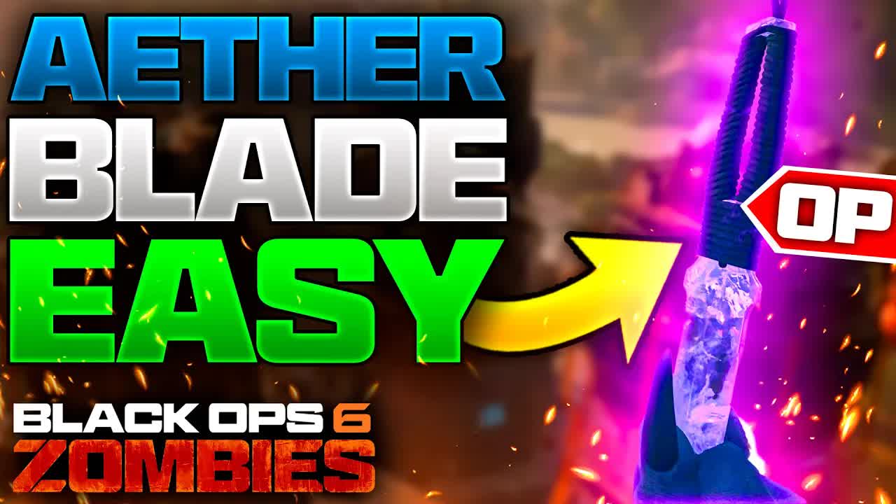 Reckoning Aether Blade Easter Egg Guide! (Black Ops 6 Zombies How to get Aether Blade Easter Egg)