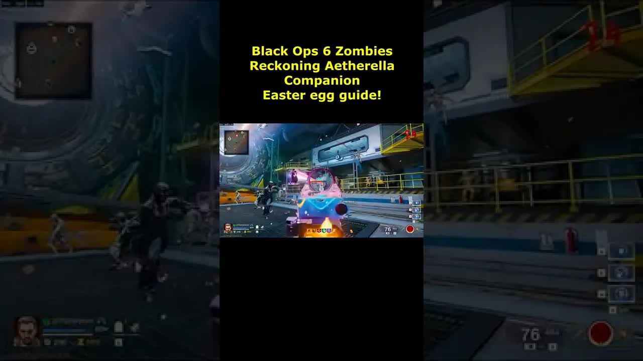 Reckoning Aetherella Protector Easter Egg! Black Ops 6 Zombies Aetherlla Easter egg guide Reckoning