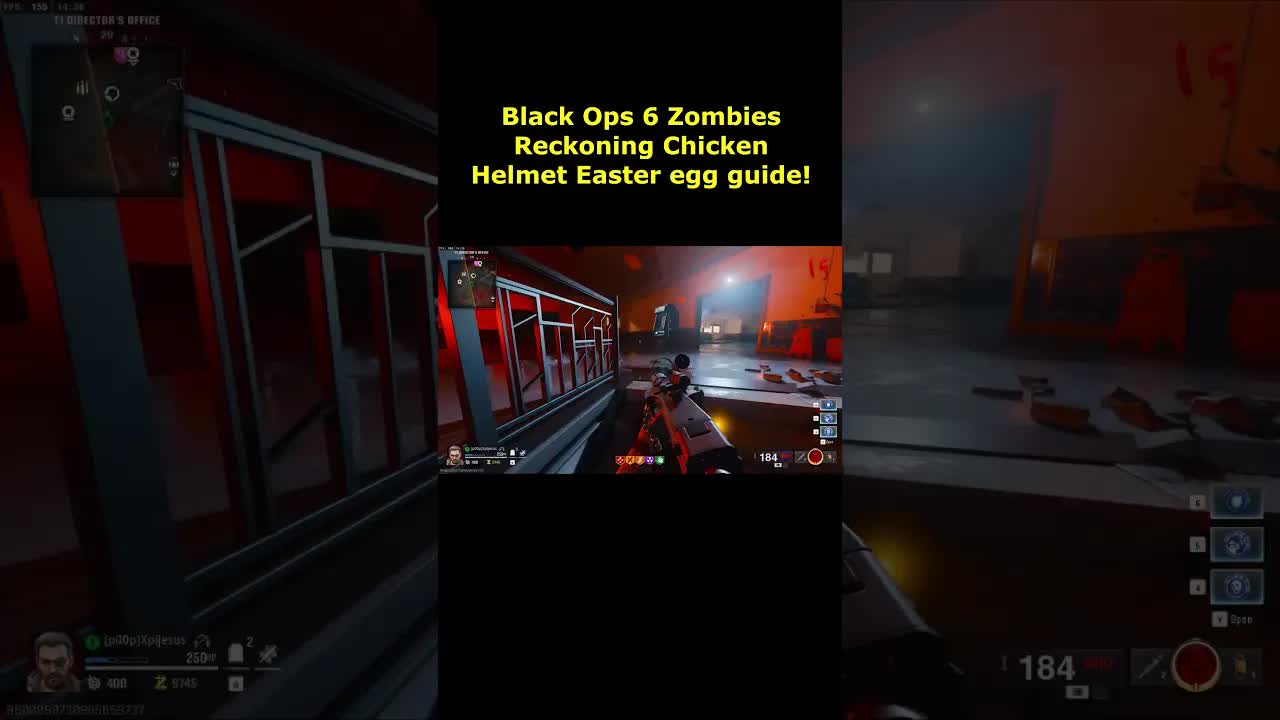 Reckoning Chicken Helmet Easter Egg Guide (Black Ops 6 Zombies Chicken Easter egg BO6 Zombies DLC 4)