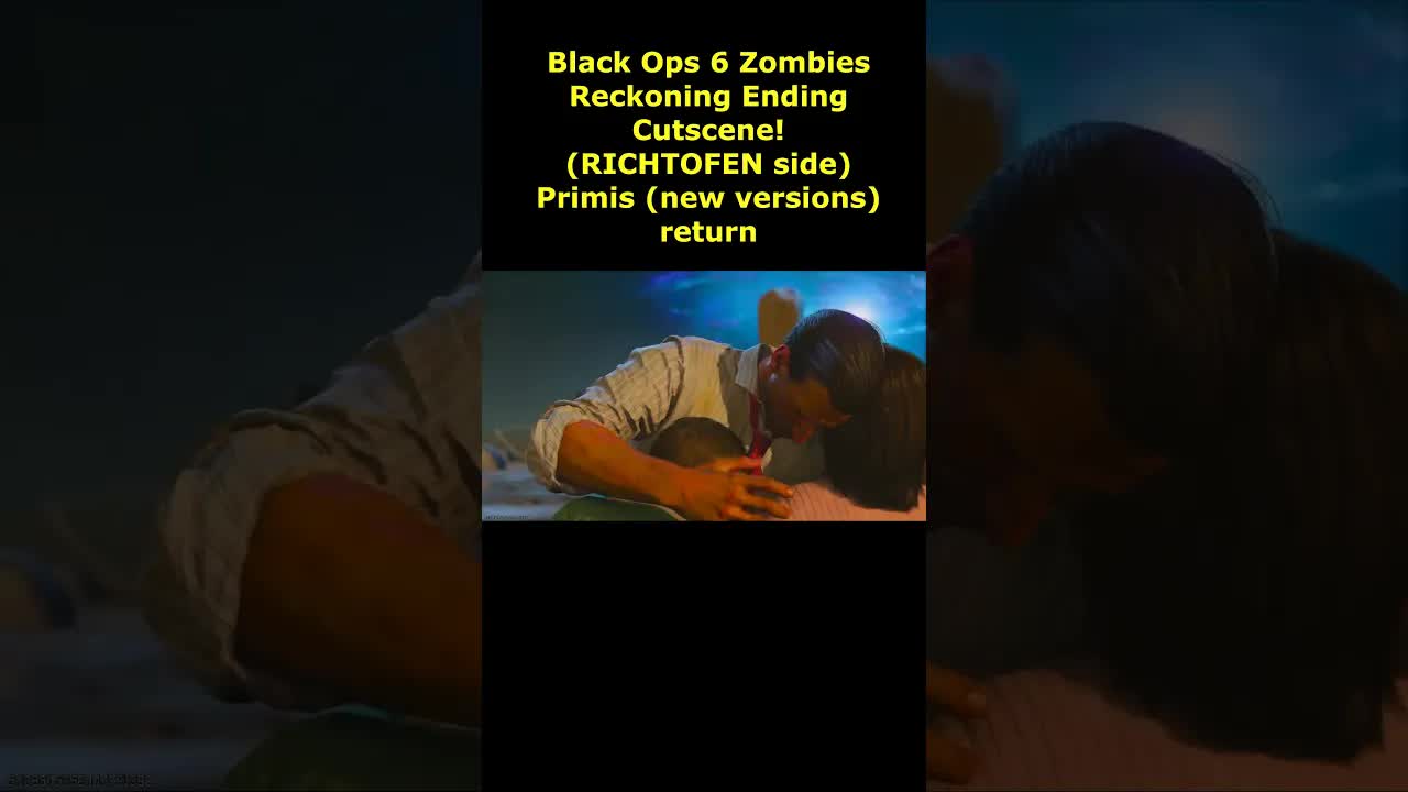 Reckoning Ending Cutscene (Richtofen Side) Primis return New Versions (Black Ops 6 Zombies DLC 4)