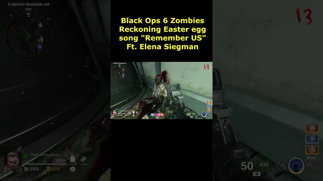 Reckoning Easter Egg Song Guide "Remember US" by Kevin Sherwood ft Elena Siegman Black Ops 6 Zombies