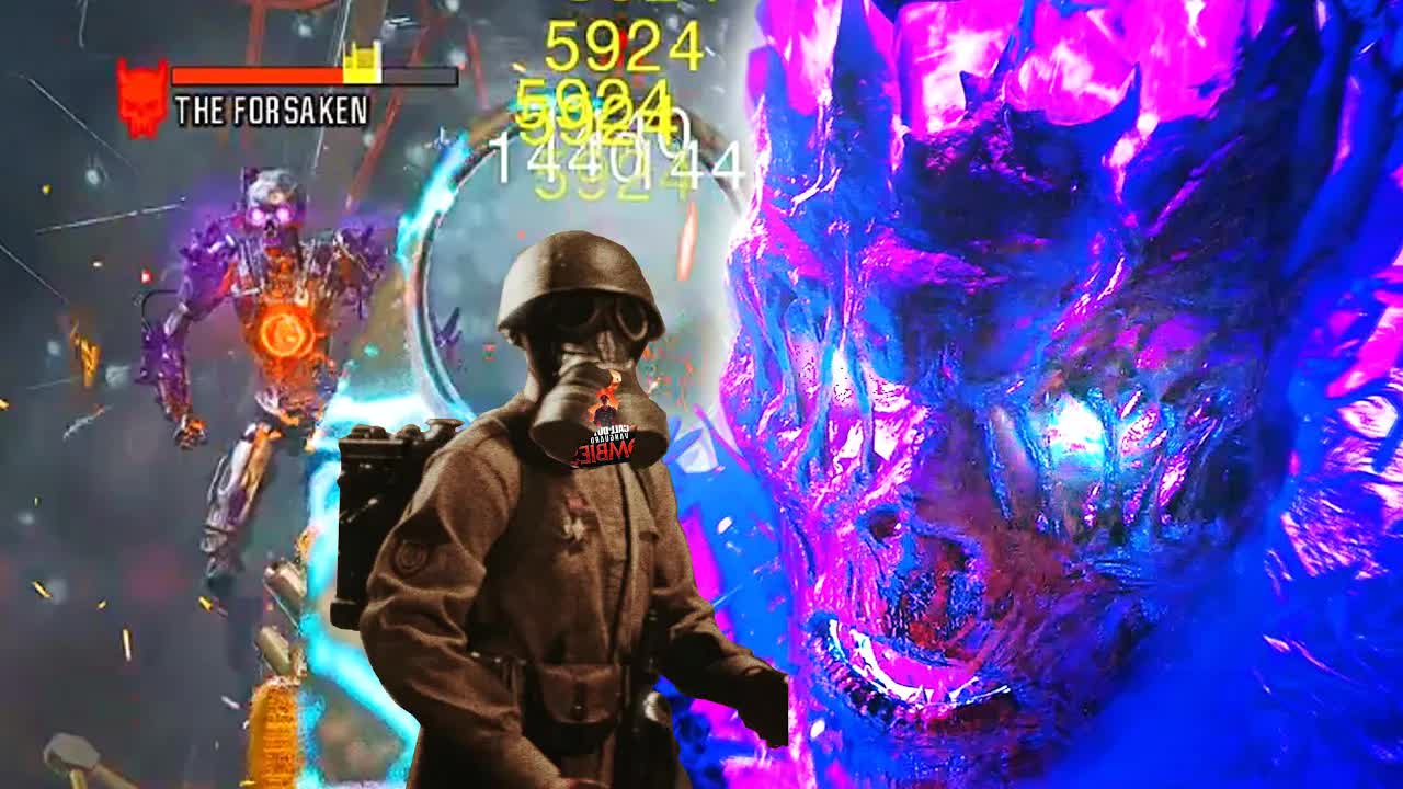 Reckoning Forsaken BOSS Fight - Killing Zykov for GOOD! (Black Ops 6 Zombies DLC 4 Forsaken Death)