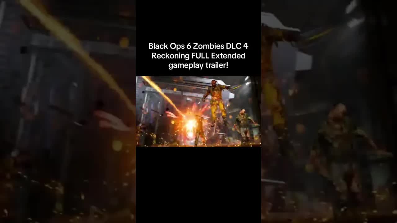 Reckoning Gameplay Trailer! Black Ops 6 Zombies DLC 4 BO6 Season 5 DLC 4 Reckoning Gameplay Trailer
