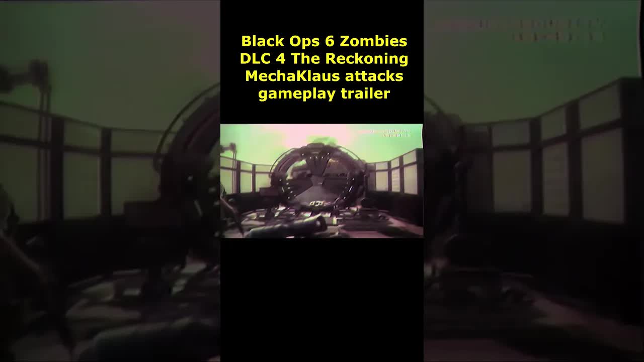 The Reckoning Uber Klaus ATTACKS Gameplay Trailer Teaser! Season 5 Black Ops 6 Zombies DLC 4 Janus