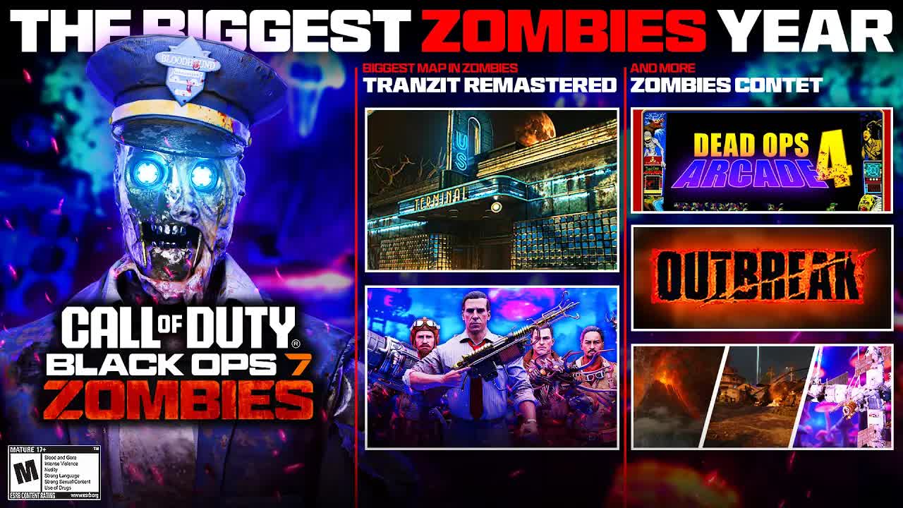 BO7 Zombies Liberty Falls TranZit Hybrid LARGE Map + ALL DLC Maps leaks & Story setup (Black Ops 7)