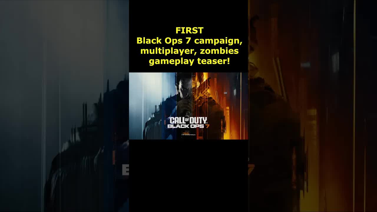 Black Ops 7 Gameplay Trailer Tease! Campaign, Zombies, Multiplayer! COD BO7 Official Call of Duty