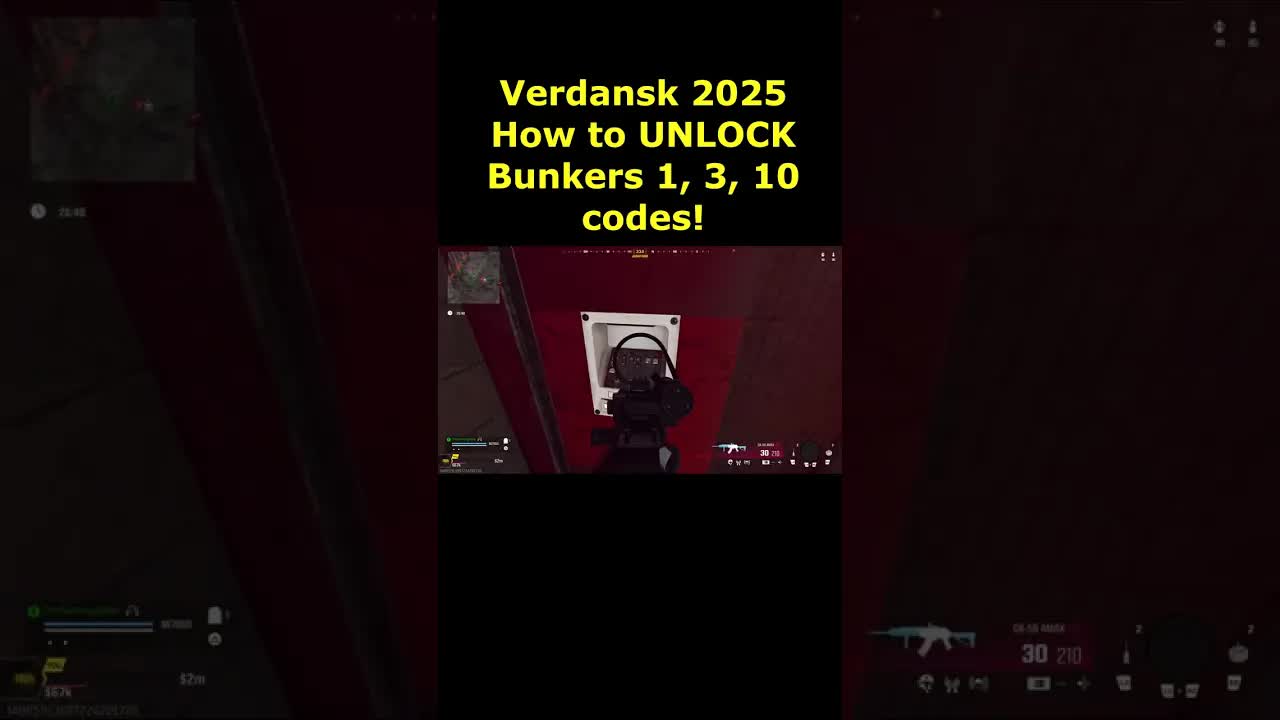How to Open Bunkers 1, 3, 10 Codes Verdansk 2025 Easter Eggs Guide (Warzone How to Unlock Bunkers)
