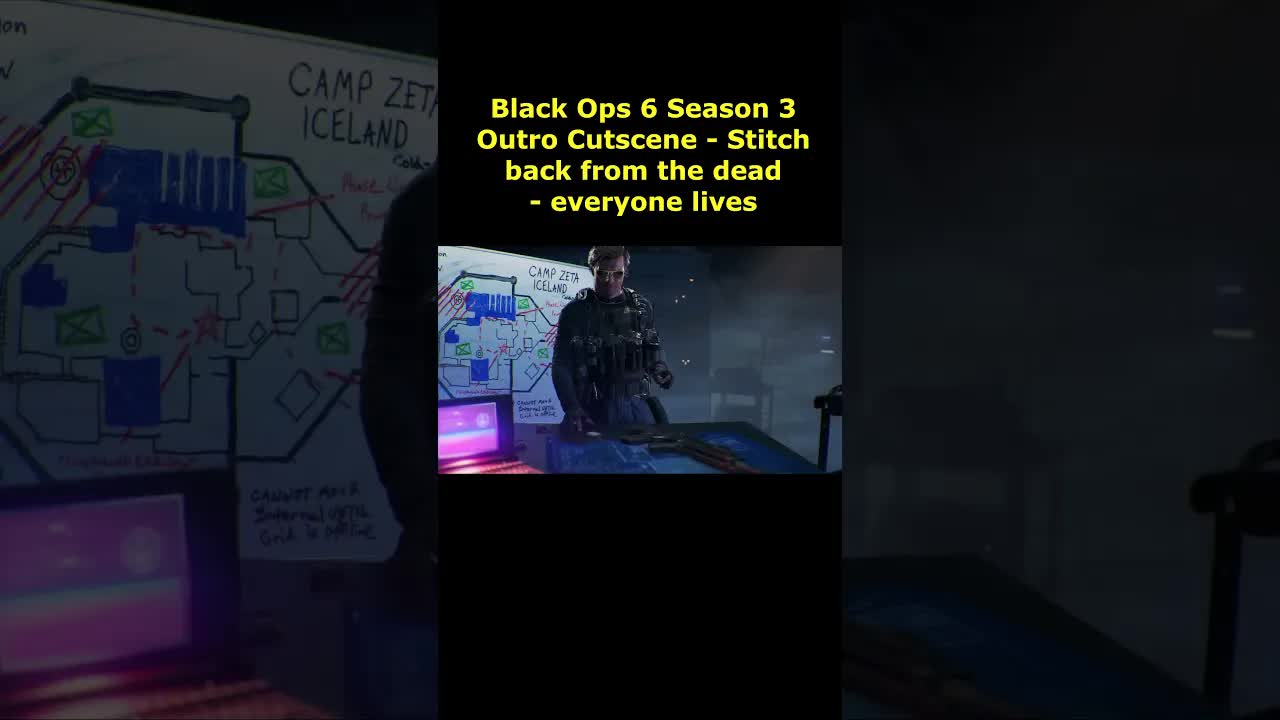 Stitch back from the dead to help Adler Cutscene! Black Ops 6 Season 3 Outro Cutscene Season 4 Tease