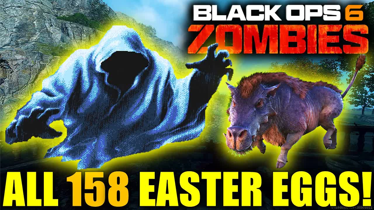ALL 158 Black Ops 6 Zombies Easter Eggs Guide (Complete version) Side Easter Eggs to Shattered Veil