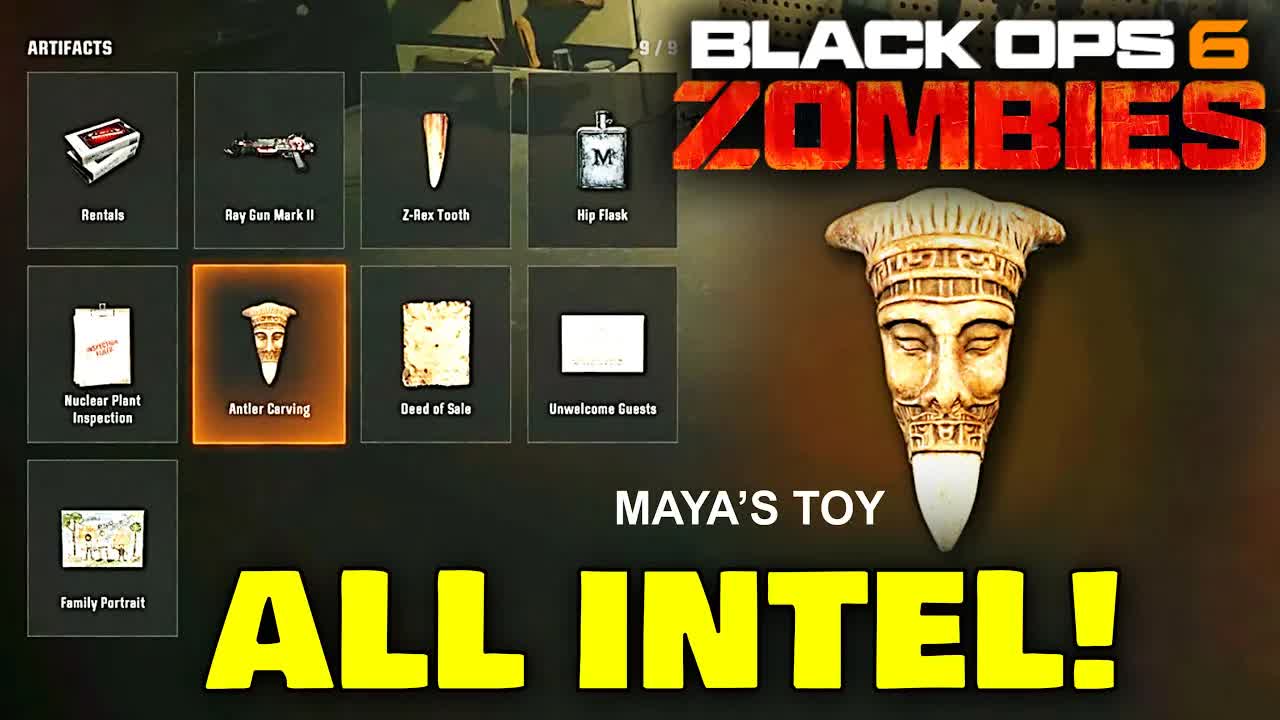 ALL Black Ops 6 Zombies Intel up to Reckoning DLC (BO6 Zombies All Audio Logs, Artifacts, Documents)