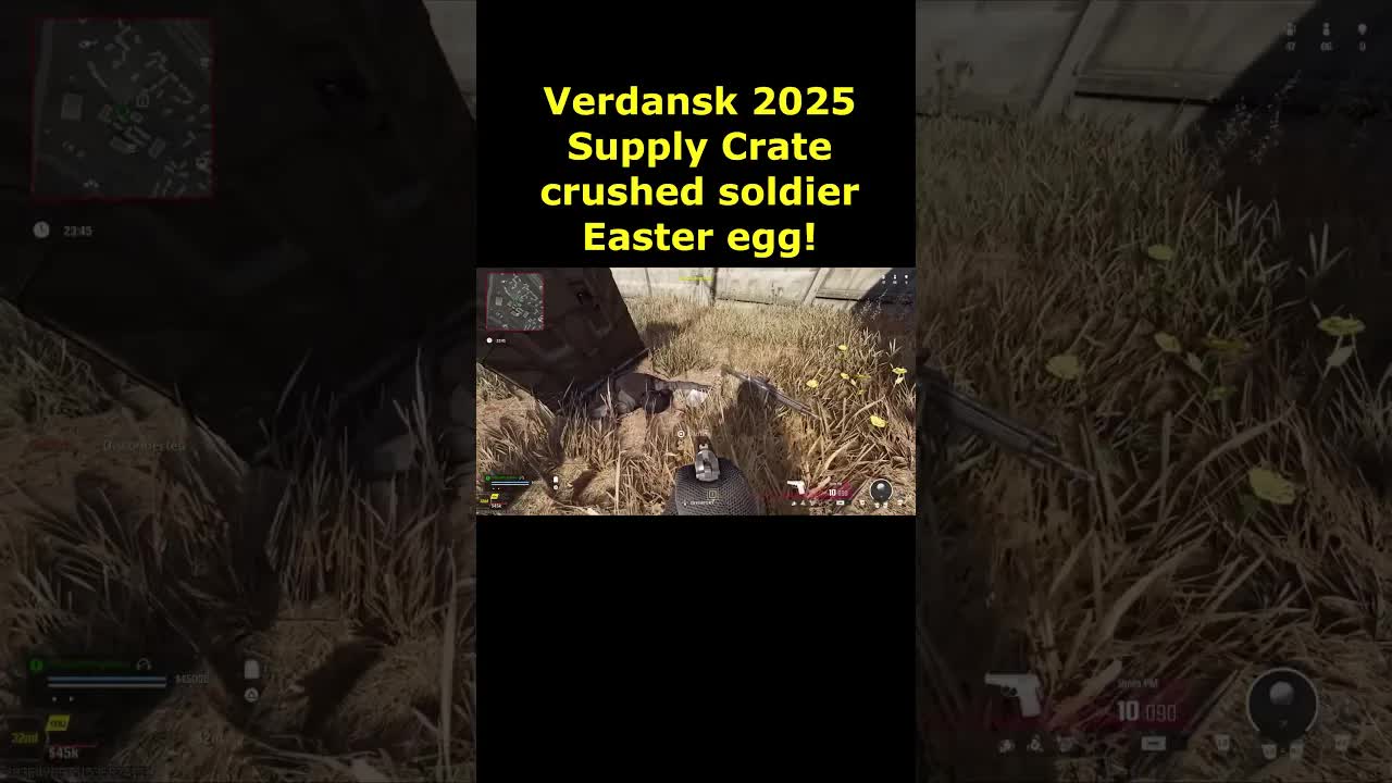 Crushed Soldier Easter egg Verdansk 2025 Supply Crate Easter Egg (Warzone Easter Egg Verdansk 2025)