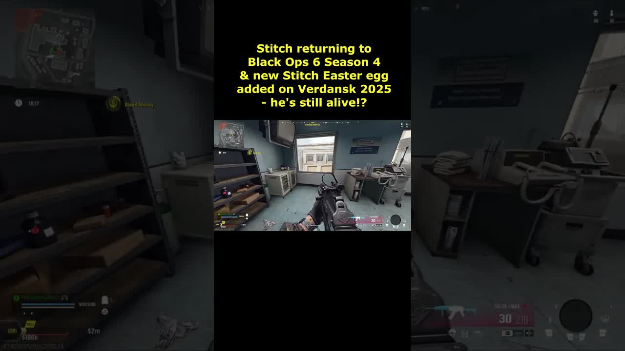 Stitch is STILL ALIVE!? New Verdansk Easter Egg (Black Ops 6 Season 4 Stitch Returns)