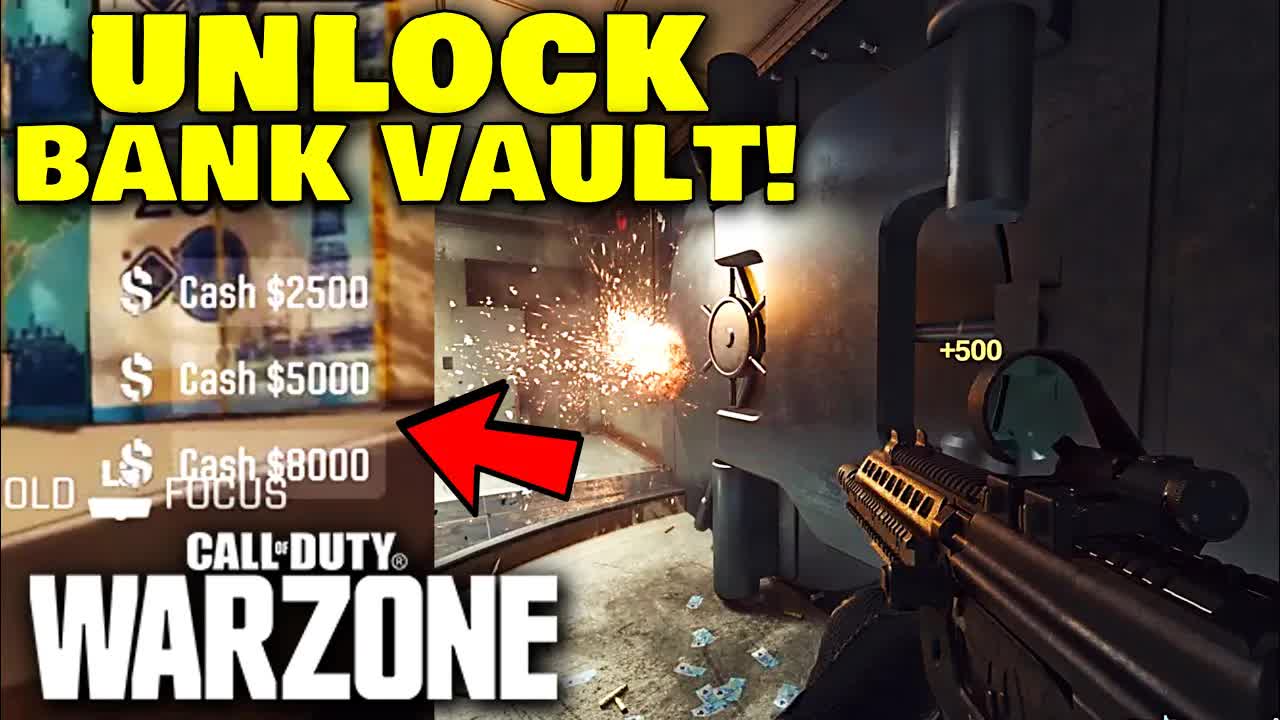 Verdansk Bank Vault Easter Egg Guide Free $80,000+ Cash Warzone Easter Egg Guide How to unlock Vault