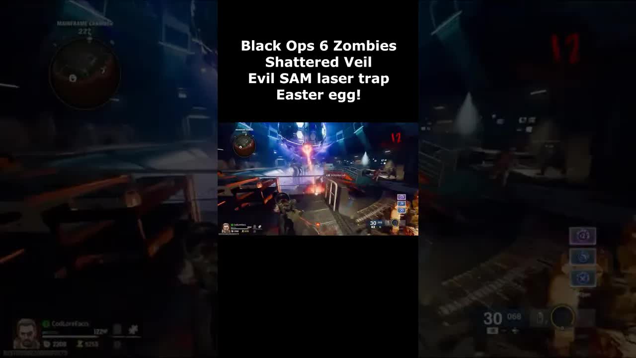 EVIL SAM Laser Trap Easter Egg Guide Shattered Veil! (Black Ops 6 Zombies Computers Easter egg BO6)