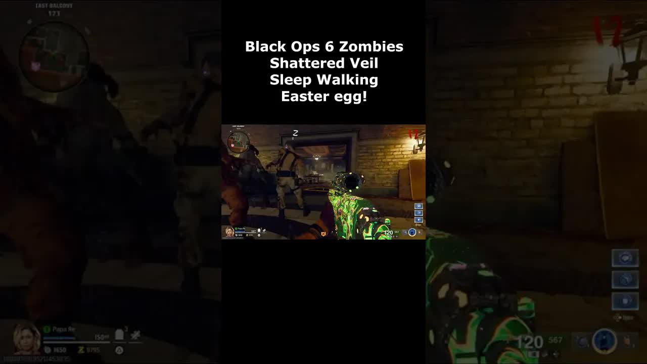 Shattered Veil Sleep Walking Easter egg guide! Richtofen's dead family! (Black Ops 6 Zombies Secret)