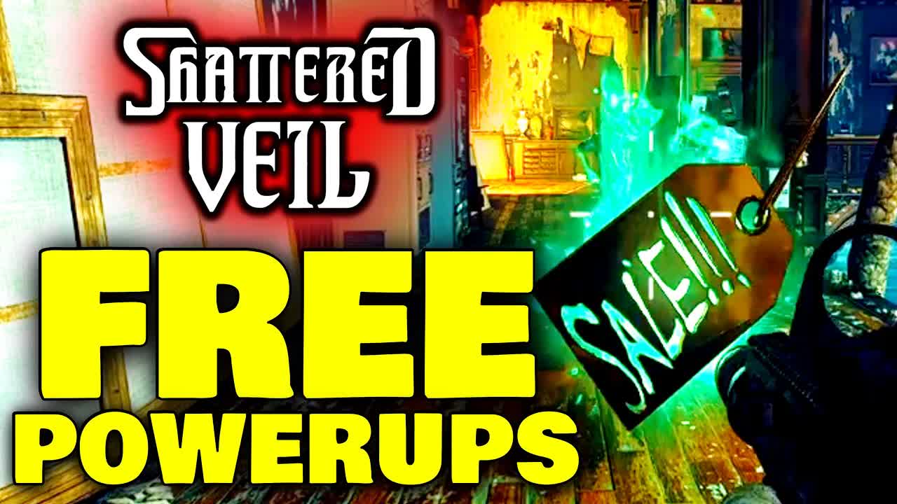 Shattered Veil ALL Free Powerups Locations + Fire Sale Easter Egg Guide Black Ops 6 Zombies Powerups