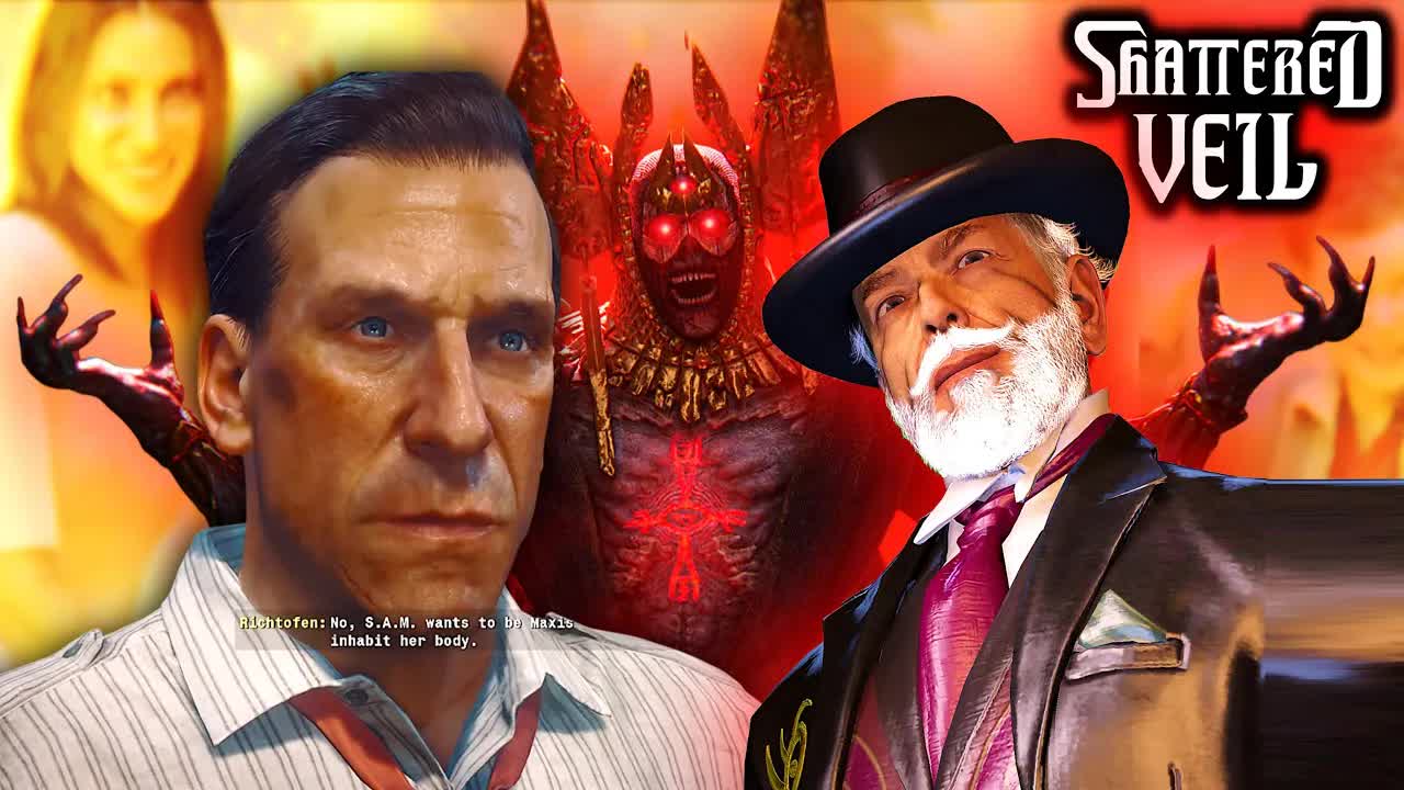 Richtofen's tragedy! Shadow Man TRICKED Panos? Shem Korifex trap! All Intel Shattered Veil Story BO6