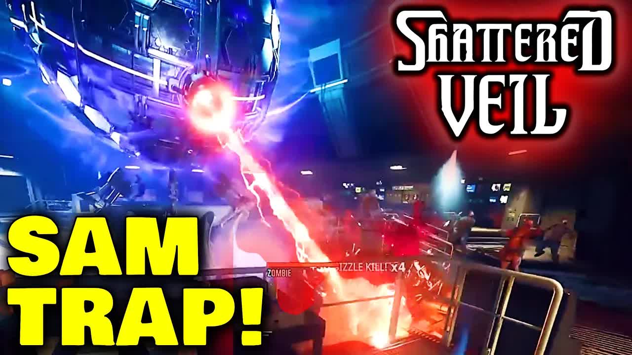 Shattered Veil EVIL SAM Laser Trap Easter Egg Guide! (Black Ops 6 Zombies Computers Easter egg BO6)