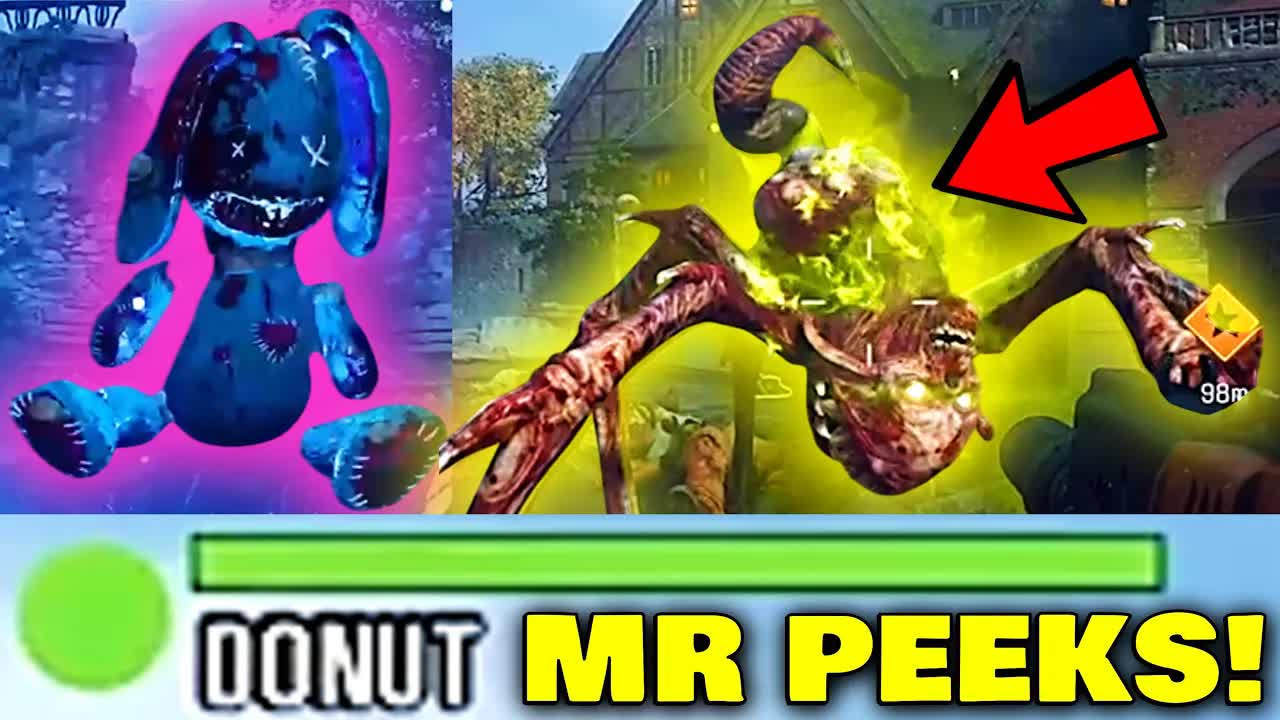 Shattered Veil Mister Peeks Easter Egg! Friendly Doppleghast/Parasite/Vermin (Black Ops 6 Zombies)