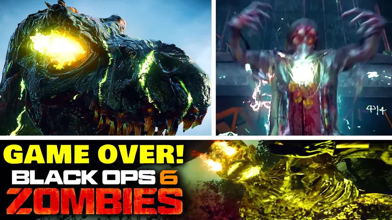 ALL Death Animation Cutscenes (Shattered Veil Included: Elder Disciple, Z-Rex Toxic) BO6 Zombies DLC