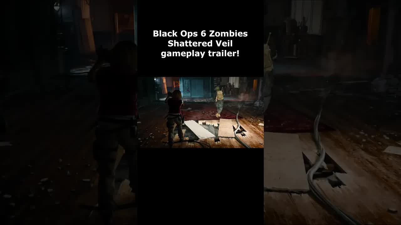 Shattered Veil Gameplay Trailer! Mark 2, Double Tap, SAM, Wunderwaffe! (Black Ops 6 Zombies DLC 3)