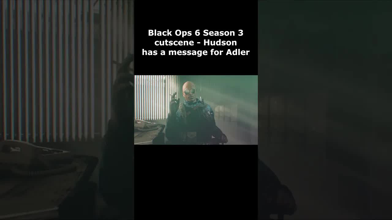 Black Ops 6 Season 3 Cutscene Hudson has a message for Adler! Warzone Season 3 Outro Cutscene BO6