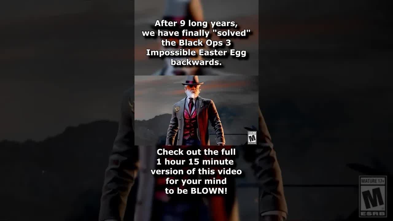 We SOLVED the IMPOSSIBLE Easter Egg backwards! The Entire Story is a LIE! (Black Ops 3 Zombies)