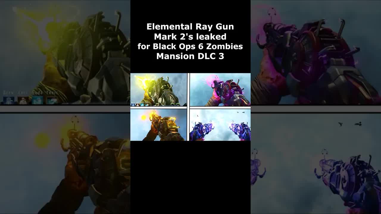 Elemental Ray Gun Mark 2's leaked on Shattered Veil DLC 3! (Black Ops 6 Zombies Season 3 DLC 3) BO6