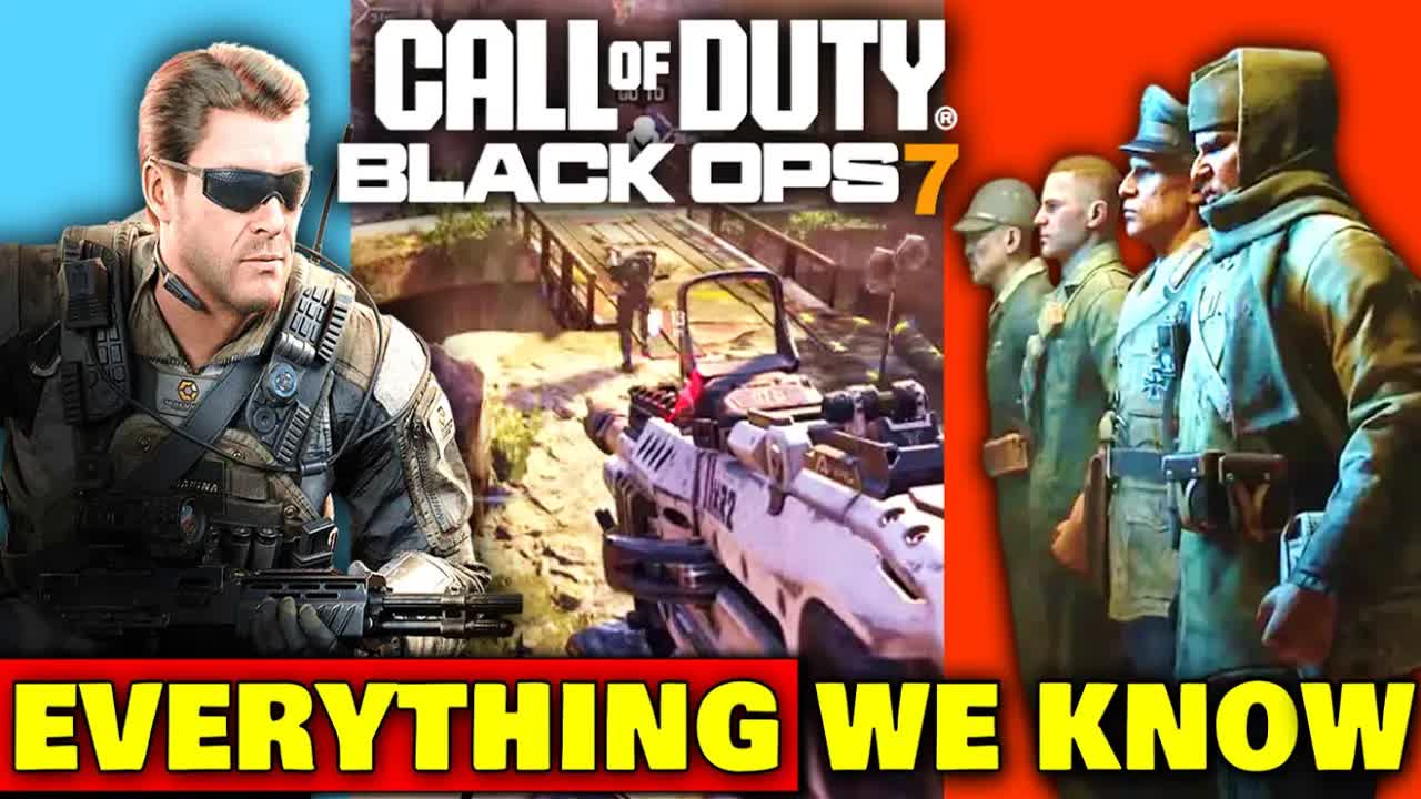 EVERYTHING leaked about Black Ops 7! Campaign, Multiplayer, Zombies (COD 2025 BO7 gameplay leaks)