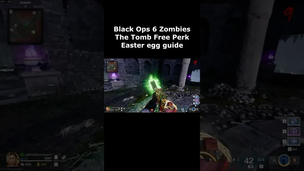 The Tomb FREE Perk Easter Egg Guide (Black Ops 6 Zombies The Tomb Free Perk Easter Egg from Vases)