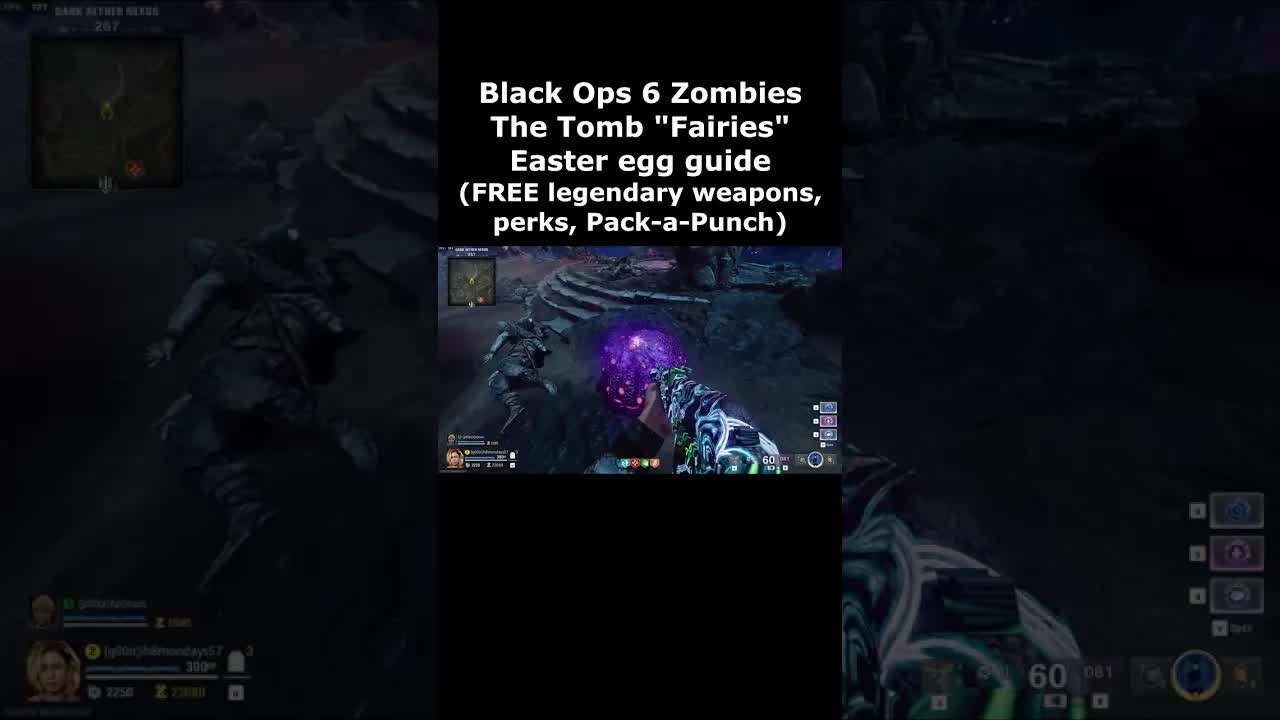 The Tomb Fairies Easter Egg Guide Free Perks, Pack a Punch, Legendary Weapons (Black Ops 6 Zombies)
