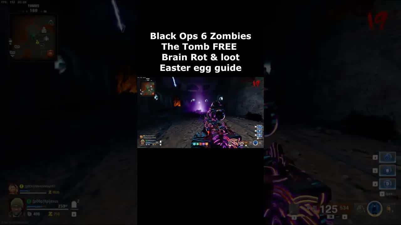 The Tomb Simon Says Skulls FREE Brain Rot & Loot Easter Egg Guide! Black Ops 6 Zombies Free Tutorial