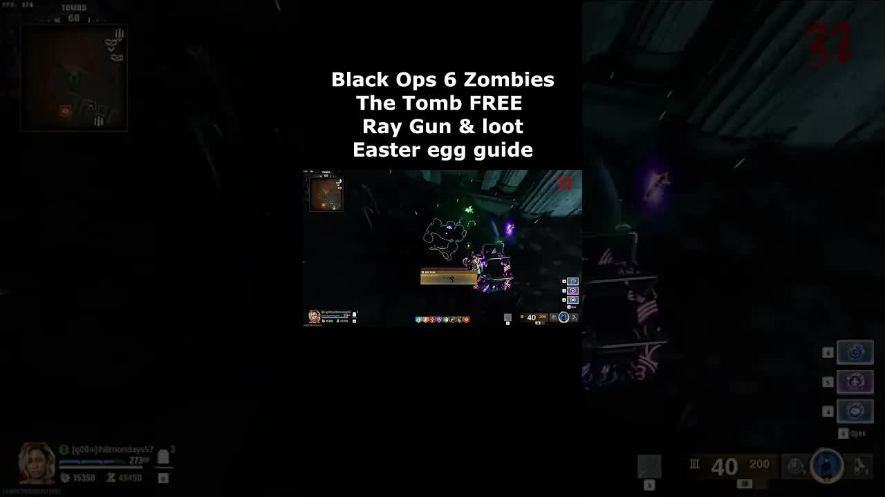 The Tomb free ray gun & loot Easter Egg Guide (Black Ops 6 Zombies How to get a Free Ray Gun Guide)