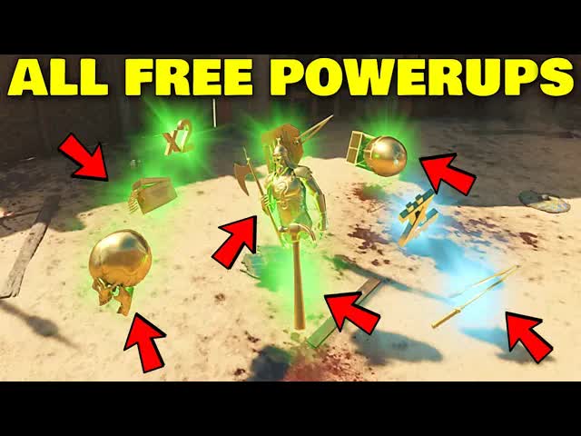 The Tomb ALL Free Powerups Locations + Fire Sale Easter Egg Guide! Black Ops 6 Zombies Free Powerups