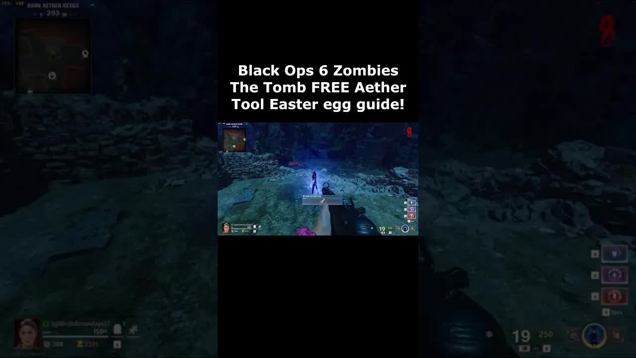 The Tomb FREE Aether Tool Easter Egg Guide (Black Ops 6 Zombies Free Aether Tool Tutorial/Guide) BO6