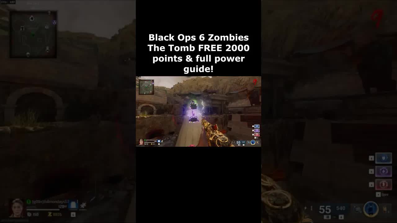 The Tomb FREE 2,000 points + full power Easter Egg Guide (Black Ops 6 Zombies Free Loot in spawn)