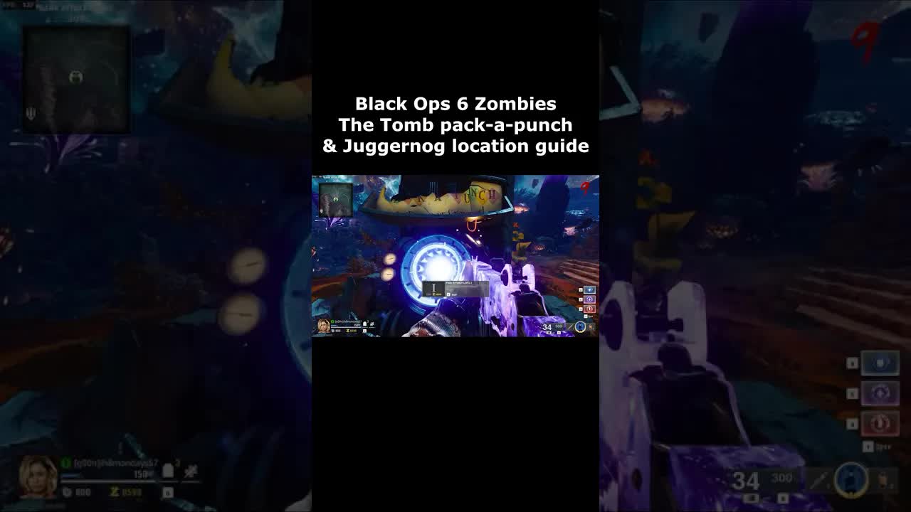 The Tomb How Pack-a-Punch, Enter Dark Aether & Juggernog location easy guide! (Black Ops 6 Zombies)