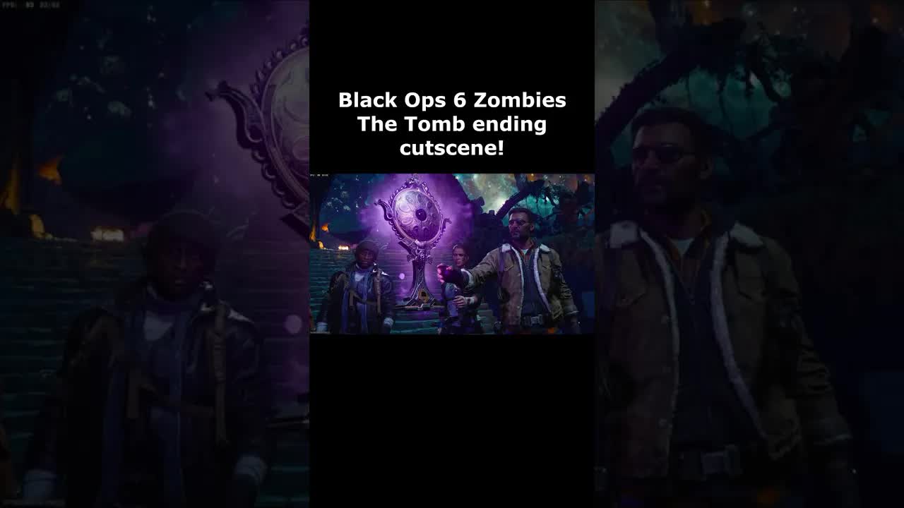 The Tomb Easter Egg Ending Cutscene! Mansion DLC Map is NEXT! Black Ops 6 Zombies Ending Cutscene