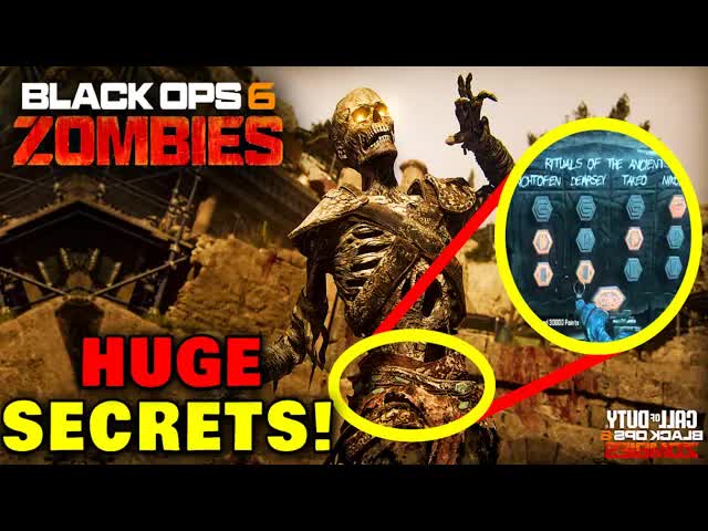 The Tomb 36 Minute Gameplay Breakdown! ALL Secrets Missed Black Ops 6 Zombies DLC 2 Gameplay Trailer