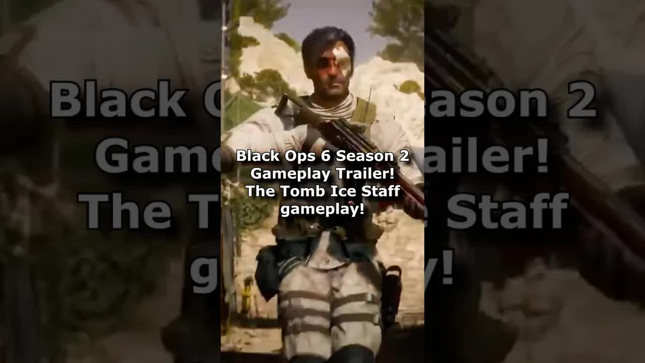 The Tomb Gameplay Trailer! Ice Staff & more! (Black Ops 6 Zombies DLC 2 Trailer Season 2 Trailer)