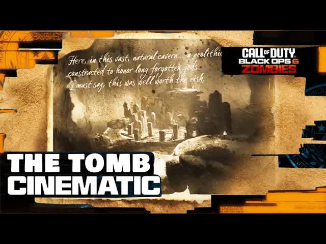 The Tomb Gameplay Trailer Teasers: All Secrets Missed! Chaos Ties! (Black Ops 6 Zombies DLC 2 Map)