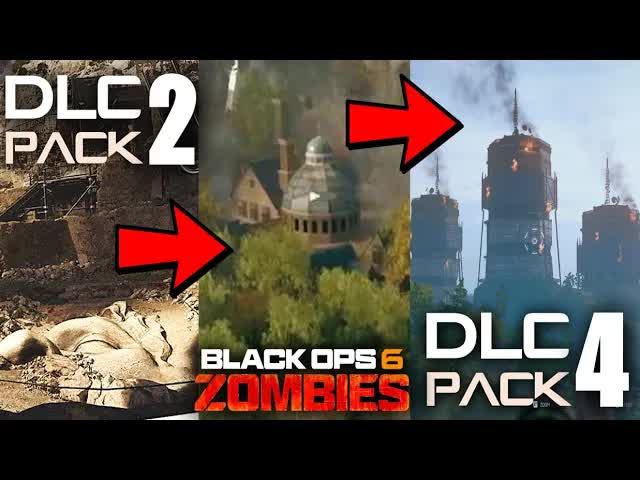 All 3 Black Ops 6 Zombies DLC Maps remaining revealed! The Tomb, Shattered Veil, Reckoning (BO6)