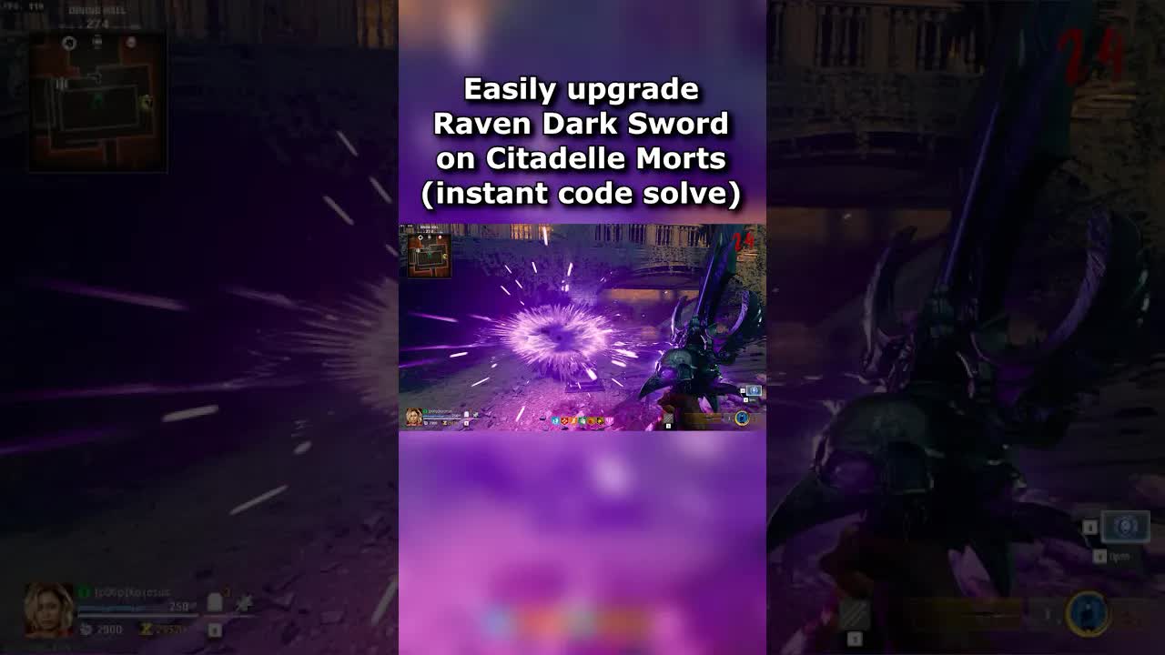 Solve Dark Raven Sword Code Instantly Citadelle Des Morts! How to get Void Sword Black Ops 6 Zombies