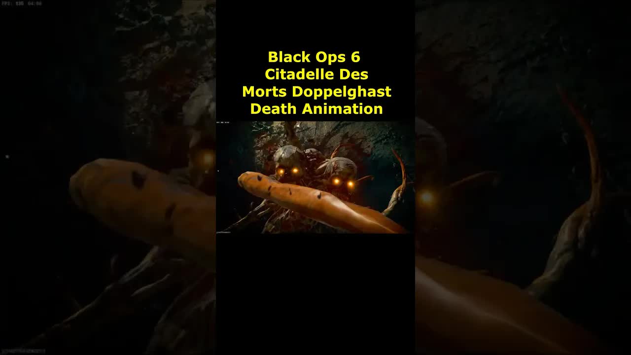 Doppelghast Death Animation Cutscene Citadelle Des Morts Black Ops 6 Zombies DLC (BO6 Zombies Death)