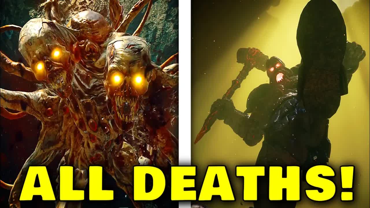ALL Death Animation Cutscenes (Citadelle Des Morts Included) Black Ops 6 Zombies (BO6 Zombies Death)