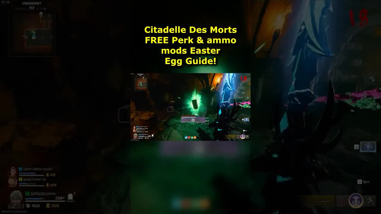 FREE Lockdown Perk Easter Egg Guide Citadelle Des Morts! (Black Ops 6 Zombies Free Perk Easter Egg!)