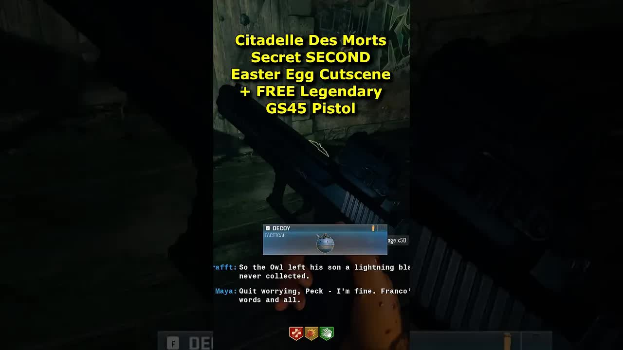Citadelle Des Morts Maya 2nd Easter Egg Cutscene Guide + Free Legendary BO6 Zombies Cutscene EE Egg