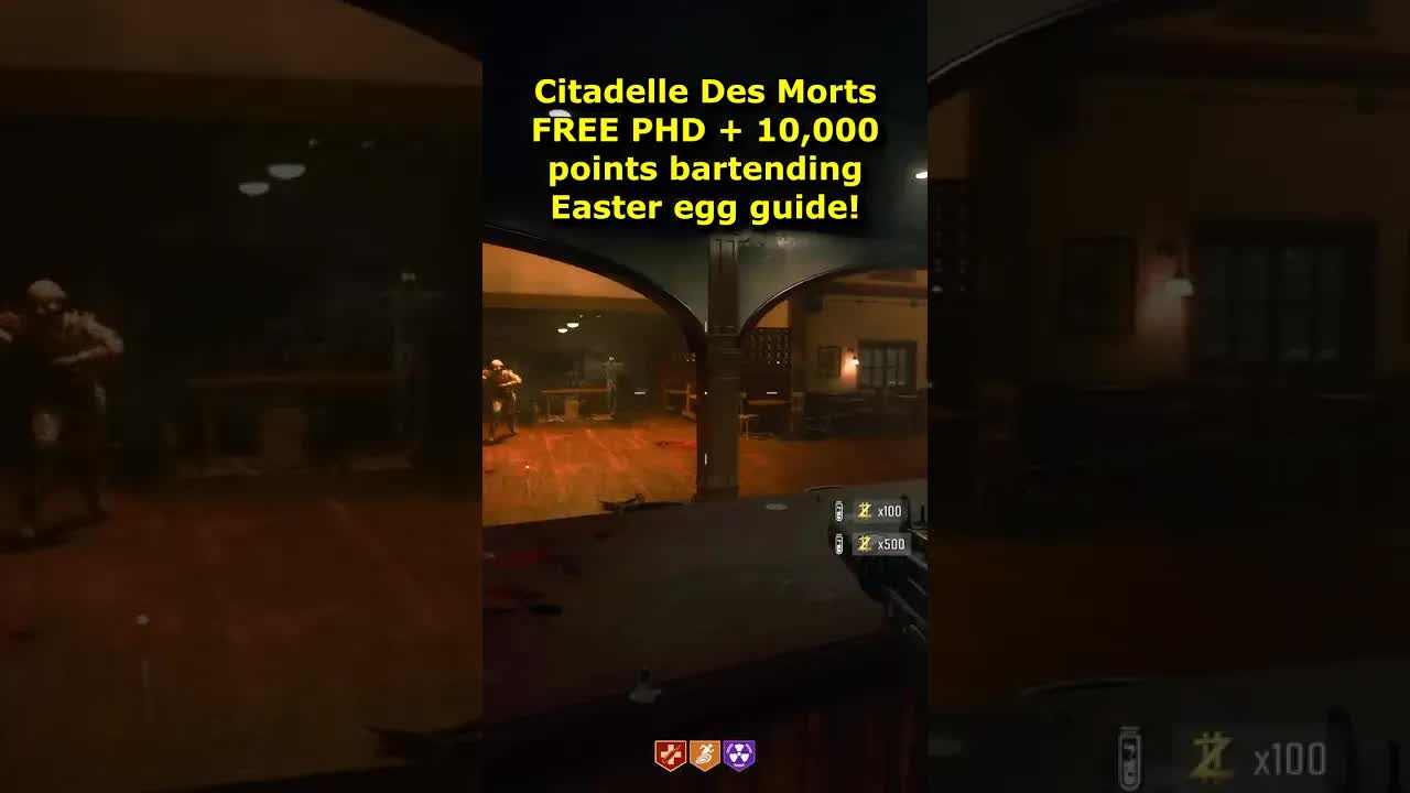 FREE PHD Flopper Perk + free points Easter Egg Citadelle Des Morts! PHD Perk Location (BO6 Zombies)