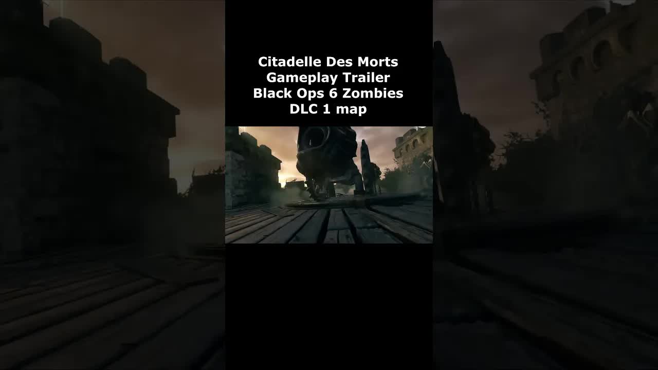 Citadelle Des Morts Gameplay Trailer! Elemental Swords! Black Ops 6 Zombies DLC 1 Citadelle Trailer