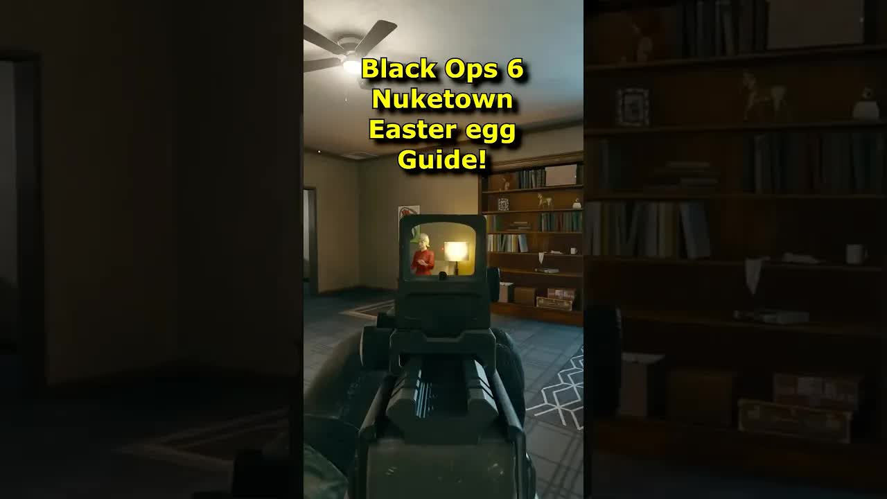 Nuketown Mannequin Easter Egg Black Ops 6 Guide! (Black Ops 6 Nuketown Easter Egg Inside TV Zombies)